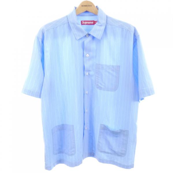 トップス Supreme Stripe S/S Pajama Shirt M シュプリーム SUPREME Stripe S/S Pajama Shirt S／Sシャツ : KOMEHYO