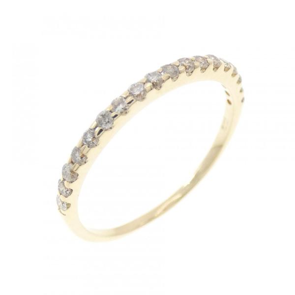 K10YG ハーフエタニティ ダイヤモンド リング 0.20CT : KOMEHYO