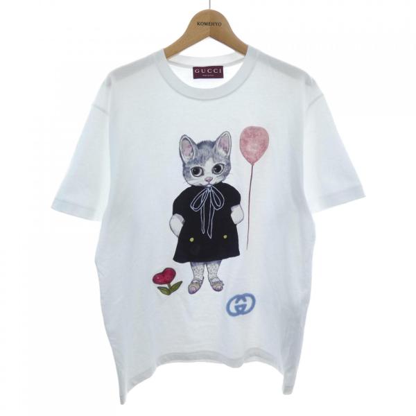 GUCCI グッチ　ヒグチユウコ　猫　Tシャツ　837959 グッチ GUCCI ヒグチユウコ 837959 XJHTO Tシャツ : KOMEHYO