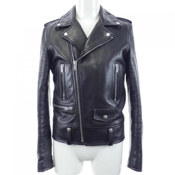 サンローラン SAINT LAURENT 397290 Y5YA1 レザーライダースジャケット