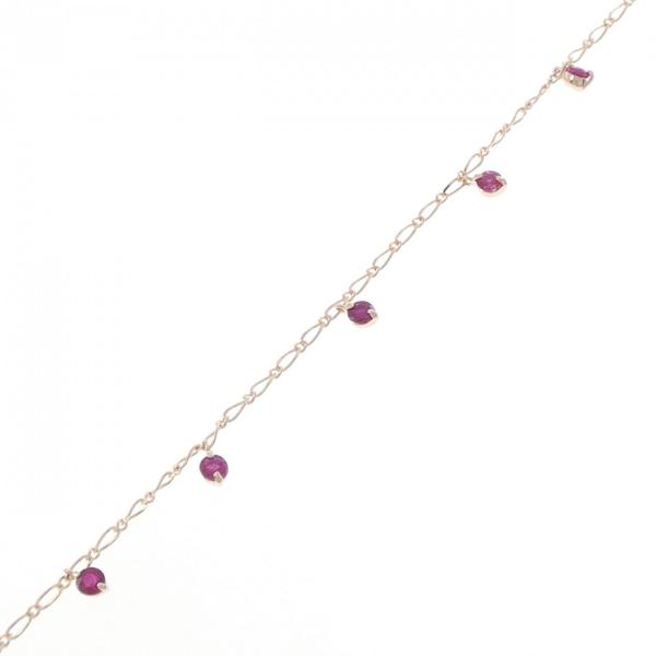 K10PG ルビー ブレスレット : KOMEHYO ONLINESTORE Yahoo!店 - 通販