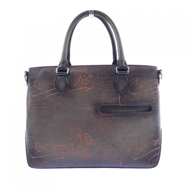 美品　ベルルッティ トゥジュールトート ベルルッティ Berluti トゥジュールXSスクリットレザートートバック