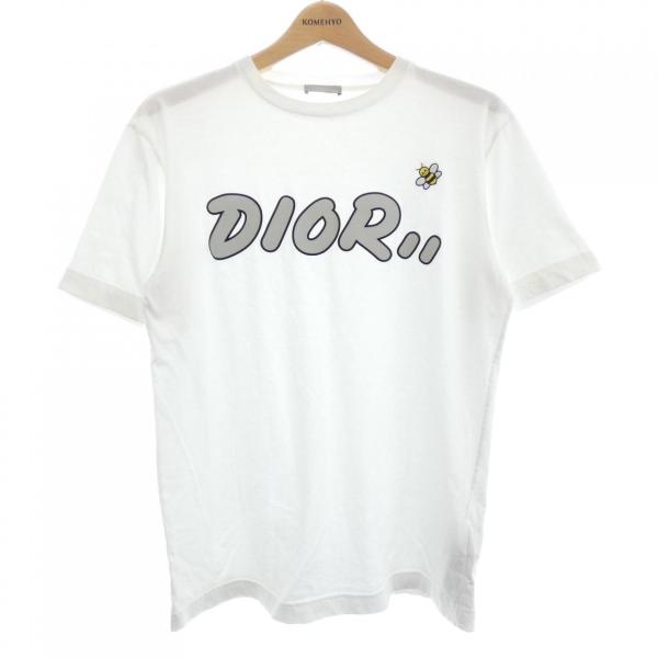ディオール DIOR KAWS　BEE刺繍 923J611X1241 Tシャツ ディオール DIOR KAWS BEE刺繍 923J611X1241 Tシャツ : KOMEHYO