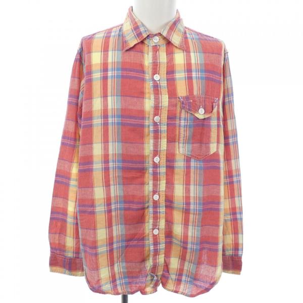 【期間限定価格】23ss POST O'ALLS  長袖シャツ ポストオーバーオールズ POST O'ALLS シャツ : KOMEHYO