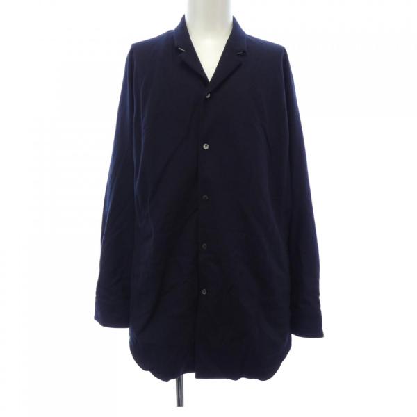 OVERCOAT オーバーコート ブルゾン 長袖シャツ ホワイト Mサイズ 