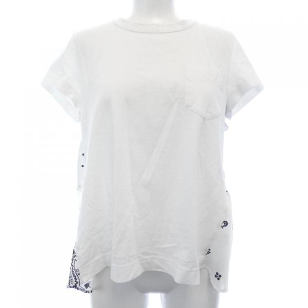 トップス sacai sacai - sacai サカイ 20AW ベルベットジャガードレイヤード