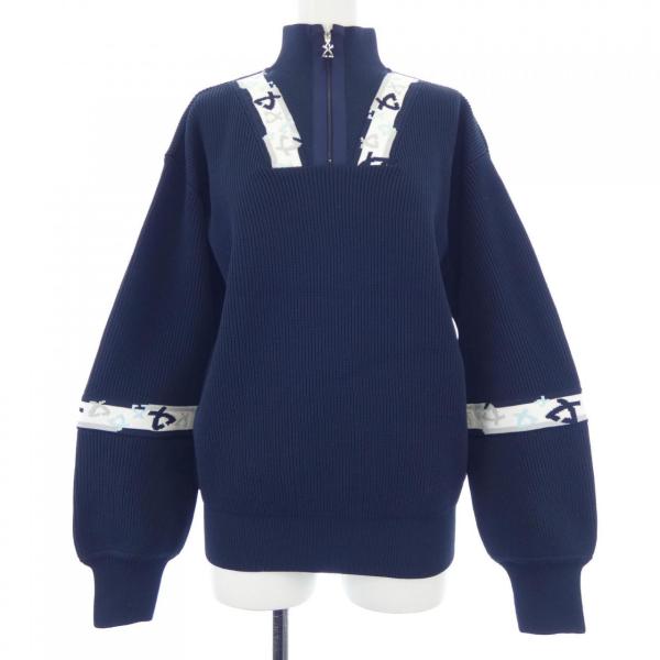 レオナールスポーツ ウールモヘヤナイロンジップアップニット 半袖 レオナールスポーツ LEONARD SPORT ニット : KOMEHYO