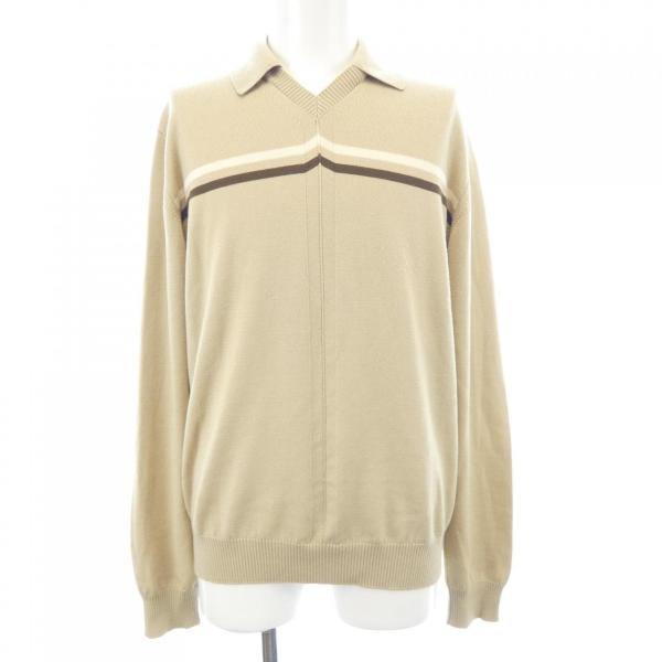 HERMES Vネックコットンニットポロシャツ BOSS（ボス）の「BOSS x SHOHEI OHTANI コットンニット