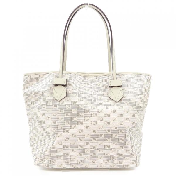 【美品】モローパリ ボストンバッグ ホワイト ベージュ　ショルダーバッグ 美品】モローパリ ボストンバッグ ホワイト ベージュショルダー