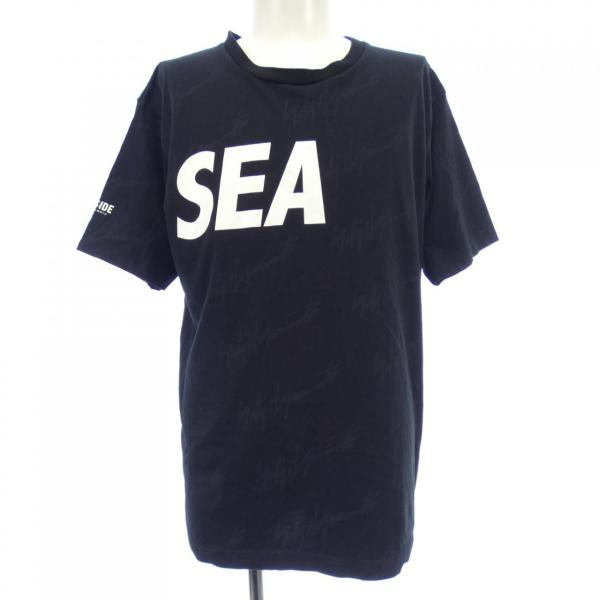 WINDANDSEA ウィンダンシー モックネックシャツ ブラック WINDANDSEA モックネックシャツ ブラック