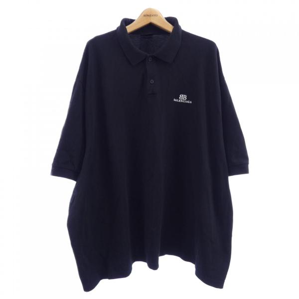BALENCIAGA(バレンシアガ) ブラック ポロシャツ/Sサイズ バレンシアガ Logo Embroidery Polo Shirt ブラック｜ポロシャツ｜BOLS