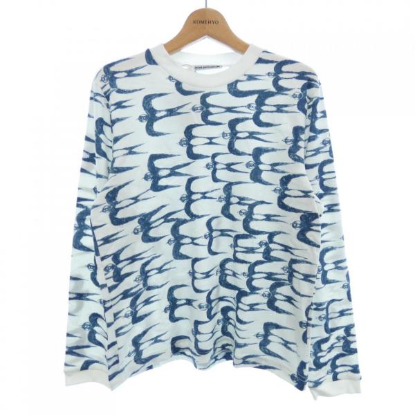 ミナペルホネン hello swallow カットソー ロングＴシャツ ミナペルホネン hello swallow カットソー ロングTシャツ