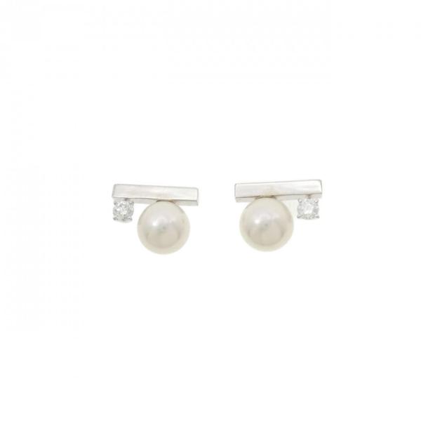 タサキ　TASAKI 片耳ピアス TASAKI タサキ ピアス ダイヤ ダイヤモンド 0.15ct 一粒 片耳