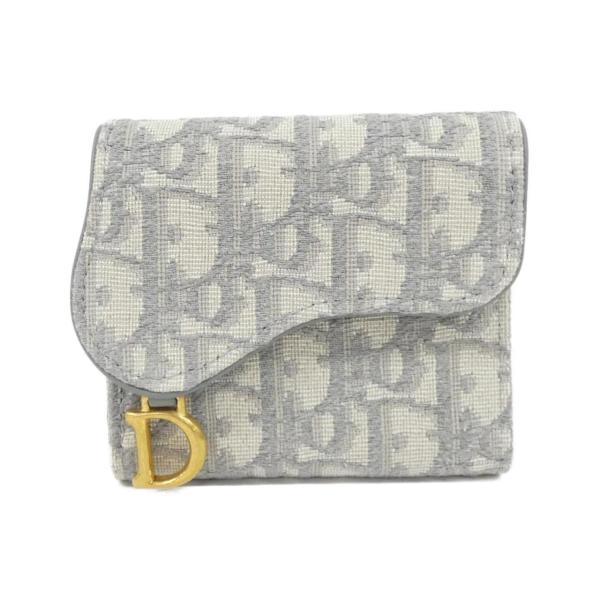 クリスチャンディオール DIOR OBLIQUE サドル ロータス ウォレット  