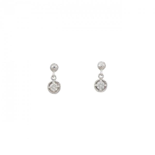 PT900 ダイヤモンド ピアス 0.12CT : KOMEHYO ONLINESTORE Yahoo!店