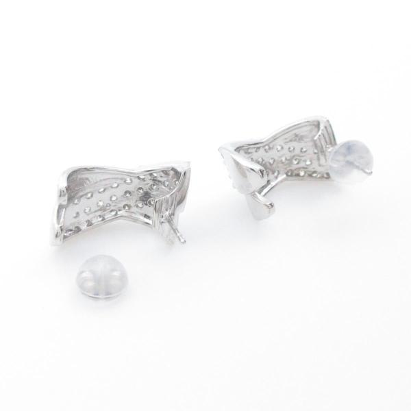 店 ファッション 270 003 224 6275 Komehyo ｋ１８ｗｇ ダイヤモンドピアス Onlinestore