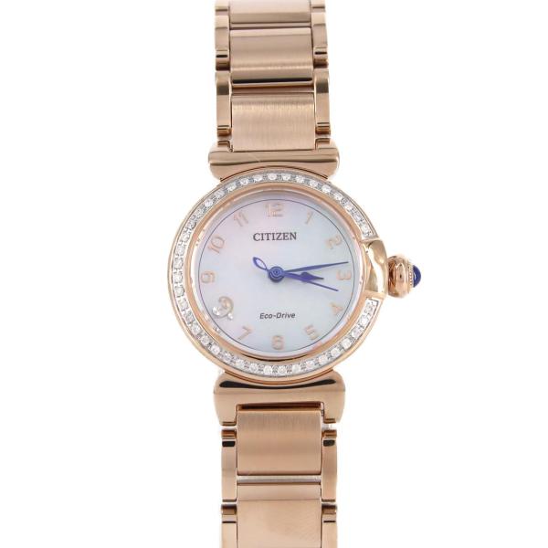 【CITIZEN シチシズン】エル　美品 新品】シチズン エル E031-009B802/EM1123-89D GP ソーラー