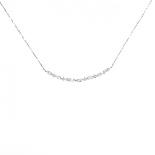 他サイト： 【新品】PT900/PT850 ダイヤモンド ネックレス 0.30CTの商品画像