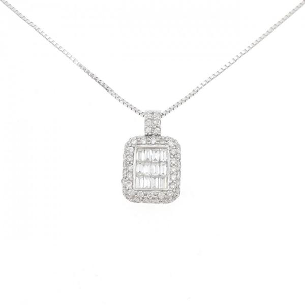 K18WG ダイヤモンド ネックレス 1.05CT : KOMEHYO ONLINESTORE Yahoo