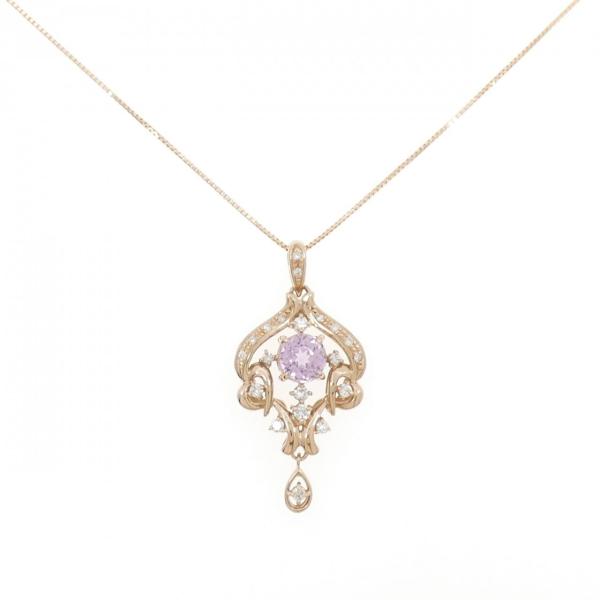 K18PG クンツァイト ネックレス 1.27CT : KOMEHYO ONLINESTORE Yahoo