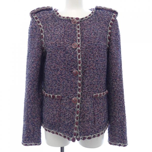 シャネル CHANEL ノーカラージャケット : KOMEHYO ONLINESTORE Yahoo