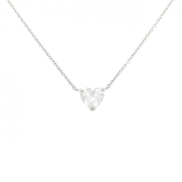 リメイク】PT900/PT850 ダイヤモンド ネックレス 0.456CT F I1 ハート