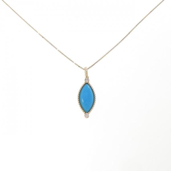 ジ*！様 スタージュエリー ターコイズ 18K wg ペンダントトップ スタージュエリー ターコイズ ネックレス : KOMEHYO ONLINESTORE Yahoo