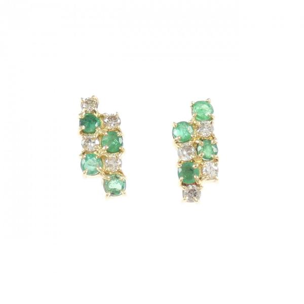 K18YG エメラルド ピアス : KOMEHYO ONLINESTORE Yahoo!店 - 通販