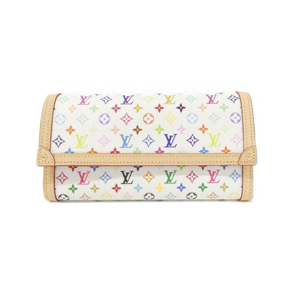 LOUIS VUITTON 　ルイヴィトン　マルチカラー　ポルトフォイユ・サラ 未使用品】ルイヴィトン マルチカラー（LV×TM