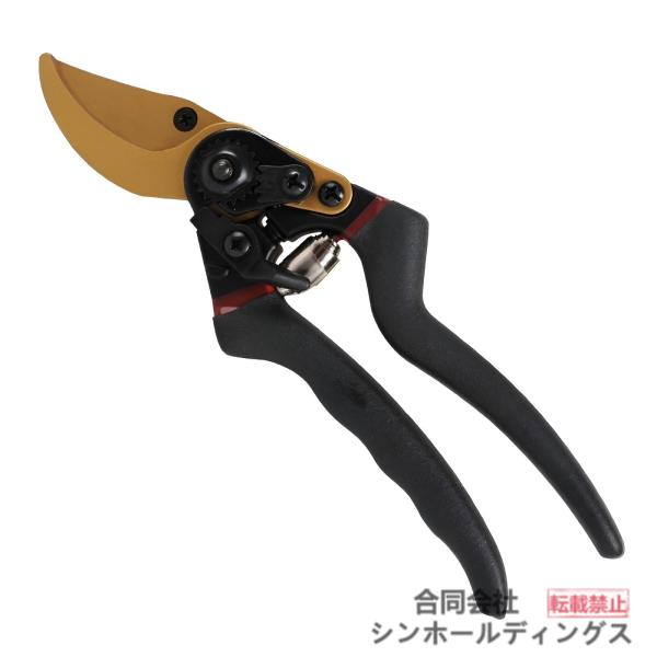 【鋭い切れ味】淬火処理された刃は高硬度で、1-2cmの枝をに切断します。切断面が平滑で、植物へのダメージを小限に抑えます。【省力設計】人体工学に基づく省力杠杆構造とスプリングの自動回復機能により、簡単に開閉できます。女性や高齢者でも楽に使用...