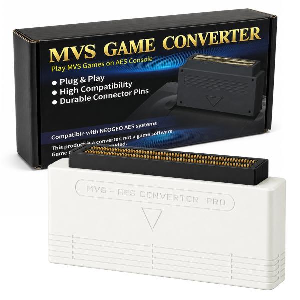(4.0版 白色) MVSコンバーター ネオジオ NEOGEO AES に適合する MVS変換アダプター