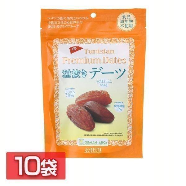 デーツ ドライフルーツ ナツメヤシ 10袋 種抜きデーツ 180g デルタ D 食福堂 通販 Yahoo ショッピング