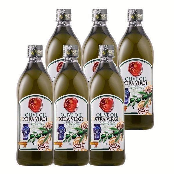 オリーブオイル 1000ml 6本 ガルシア エクストラバージンオリーブ 