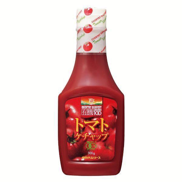 他サイト： ケチャップ 300g カントリーハ−ヴ有機トマトケチャップ セミハード  タカハシソース 食品添加物不使用 オーガニック トマトの商品画像