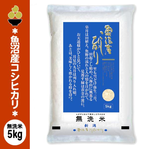 他サイト： 令和7年産 無洗米 魚沼産コシヒカリ 5kg (5kg x 1袋) 五ツ星お米マイスター 厳選 新規開店 セール 開催中の商品画像