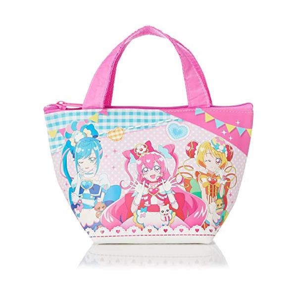 アサヒ興洋 デリシャスパーティ プリキュア お弁当バック お弁当 保冷 ランチトート 約W25×H16×12