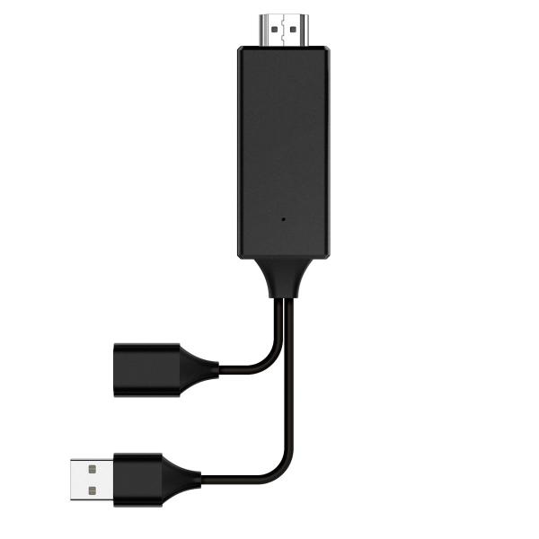 ヴァーテックス IPHONE用キャストケーブル ブラック