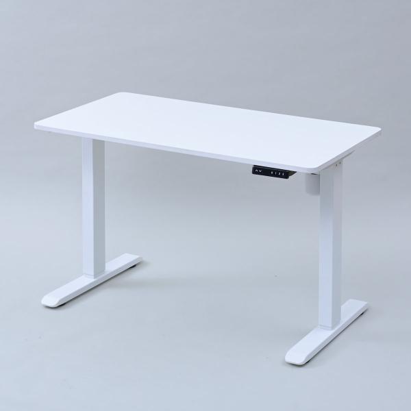 山善（YAMAZEN） 電動昇降デスク 幅120cm ホワイト／マット