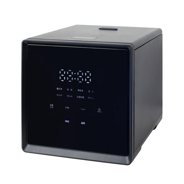 他サイト： ＹＡＭＡＺＥＮ（山善）　キューブ型　マイコン炊飯器　４合炊き　ブラック　ＹＪＳ−ＣＭ０７２（Ｂ）の商品画像