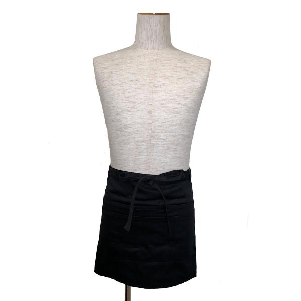 撥水加工で濡れにくく、汚れにくい。巻きスカートの様に着れる腰下エプロンガーデニングやちょっとした作業にもってこい。