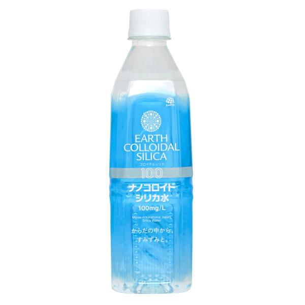 アース製薬 コロイダルシリカ ナノコロイドシリカ水 500mL 24個