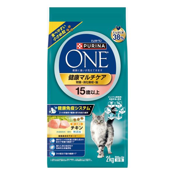 ネスレ ピュリナワンキャット 健康マルチケア 15歳以上 チキン