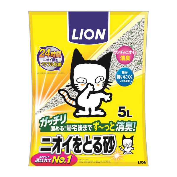 他サイト： ペットキレイ　ニオイをとる砂５Ｌの商品画像