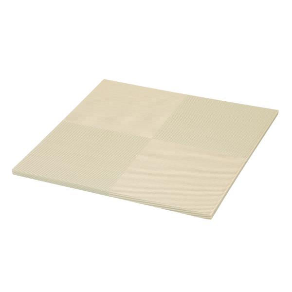 水拭きできる置き畳　ＰＰ　厚手２．５ｃｍ厚　ナチュラル　８２×８２ｃｍ