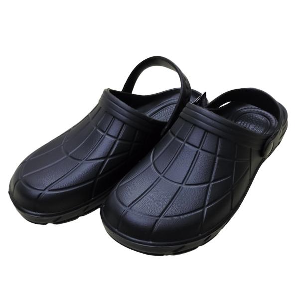 Ｋ＋ＷＯＲＫＳ　防滑ワークサンダル　ブラック　Ｍ（２４．５〜２５ｃｍ）