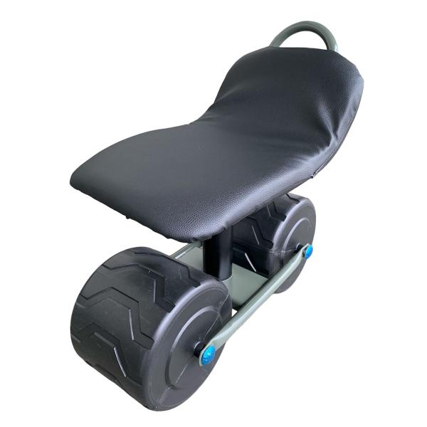 BICROP（ビックロップ） 幅広タイヤレバー式昇降腰掛車 : コメリ