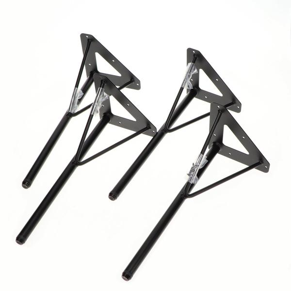 アイアン製で硬度が高くて折れにくい！好きな天板に取り付けて自分だけのテーブルを作る