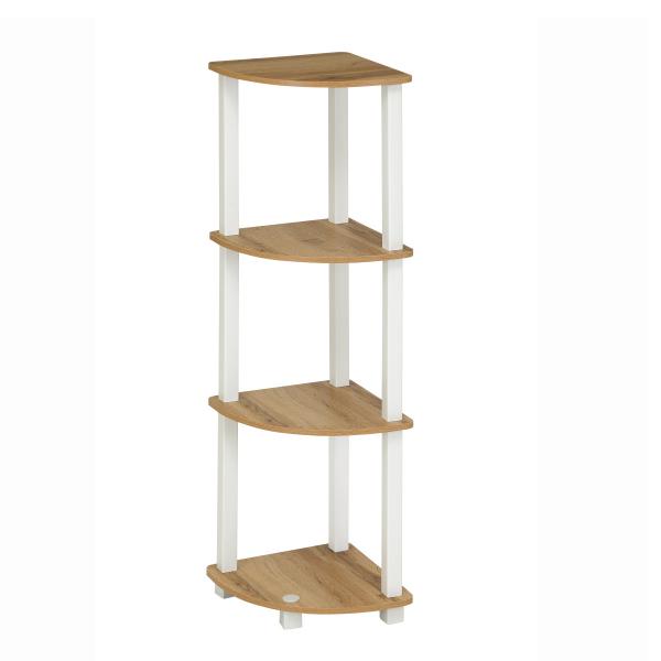 工具不要、ネジ式の支柱を回し入れるだけで組立できます