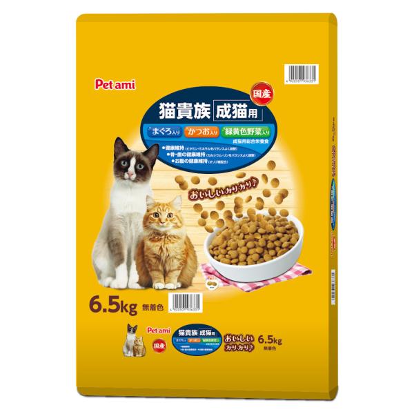 Petami 猫貴族 まぐろ・かつお味 6．5kg : コメリドットコム