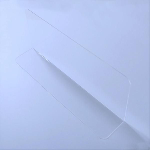 アクリルL型仕切板 幅75×高さ150×奥行350mm 2個セット